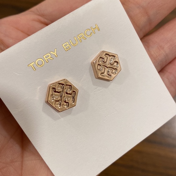 Tory Burch Stud Earring Rose gold - Picture 3 of 4
